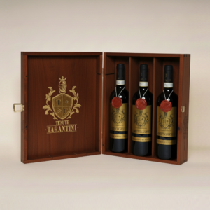 Cassetta Fabio Tarantini DOP Salice Salentino Gran Riserva 2015 3 PZ